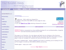 Tablet Screenshot of bridalshopstore.com